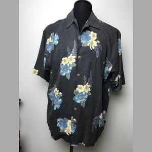 VINTAGE TOMMY BAHAMA SILK HAWAIIAN SHIRT Aloha